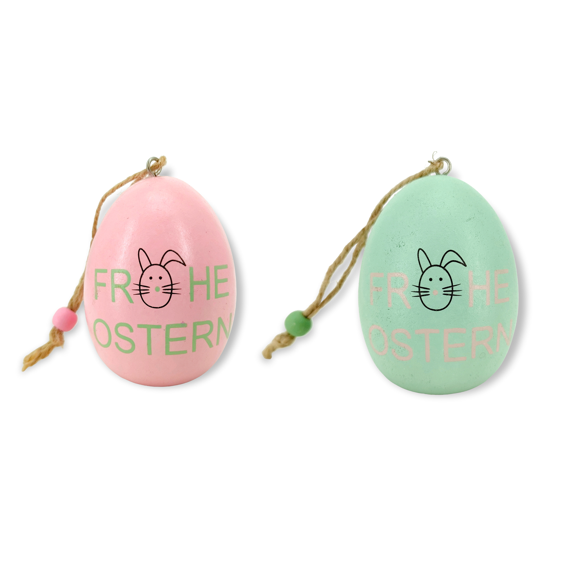 Holz Hänger Ei “Frohe Ostern”
